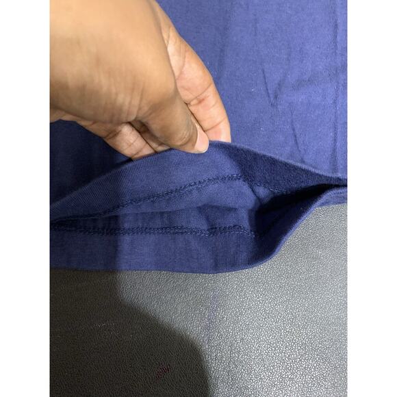 NWT Disney Mickey Mouse Unlimited Graphic T-Shirt Navy Blue Large 90s - Picture 3 of 11